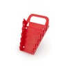 TEKTON 6-Tool Ratcheting Box End Wrench Holder (Red) | ORG22206
