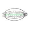 10PCS Stainless Steel Spring Fishing Feeder Bait Cage Holder Tackle