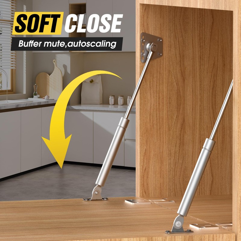 Drop Down Gas Struts, Gas Spring Hinge with 90 Degree