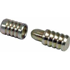 Model Rail Chromatized Steel Baseboard Alignment Dowels for Ø 8 mm hole (10 Sets)