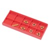 7pcs CNC Carbide Insert Cutter Indexable Lathe Milling Inserts Turning