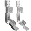 CNQLIS 8 PCS Adjustable Stair-Stringer Connector, 18 Gauge Heavy Duty