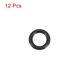 sourcing map Nitrile Rubber O-Rings 11mm OD 7mm ID 2mm Width, Metric Sealing Gasket for Automotive Machine Plumbing, Pack of 12