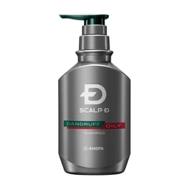 Anfa Scalp D Shampoo, Dundruff Oily 11.8 fl oz (350 ml), Men's, Medicinal Scalp Shampoo, Dandruff & Itchy, For Oily Skin, Miconazole Formulated