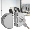 10‑12mm Thickness Glass Door Lock Stainless Steel Push Sliding Gate
