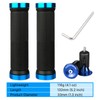 Bike Handlebar Grips, Bicycle Grips Non-Slip Rubber Handlebar Grips, Bicycle