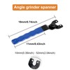 TRACOMPAN Angle Grinder Key Spanner Universal 10-52mm Adjustable Lock Nut