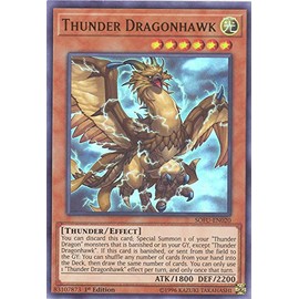 Yu-Gi-Oh! - Thunder Dragonhawk - SOFU-EN020 - Soul Fusion - Unlimited Edition - Ultra Rare