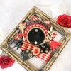 G trigger Can Badge Rosette with Feather Rosette Devil 2.2