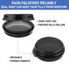 WLLHYF 6 Pack Small Pill Box Travel Pill Container for