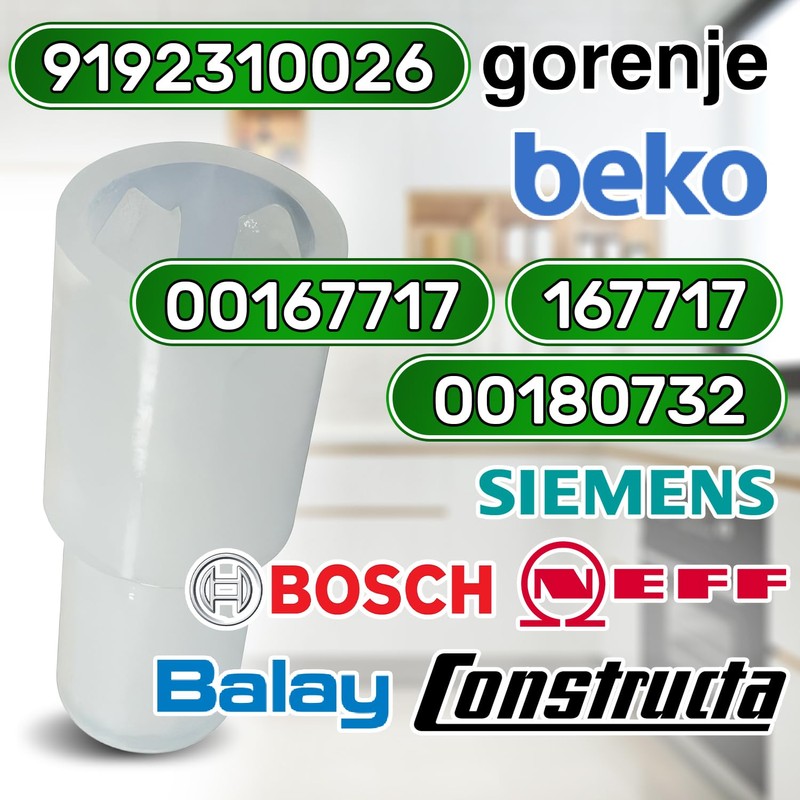 Motor Coupling for Hand Blender 30mm 00167717 167717 for Bosch