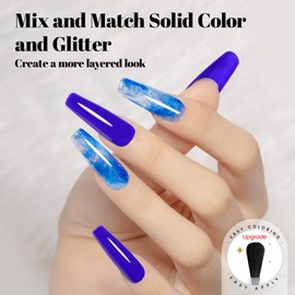 YTD Likomey Klein Blue Gel Nail Polish,15ml Salon Home DIY Manicure and Pedicure Fall Winter Soak Off UV Color Varnish,CS459