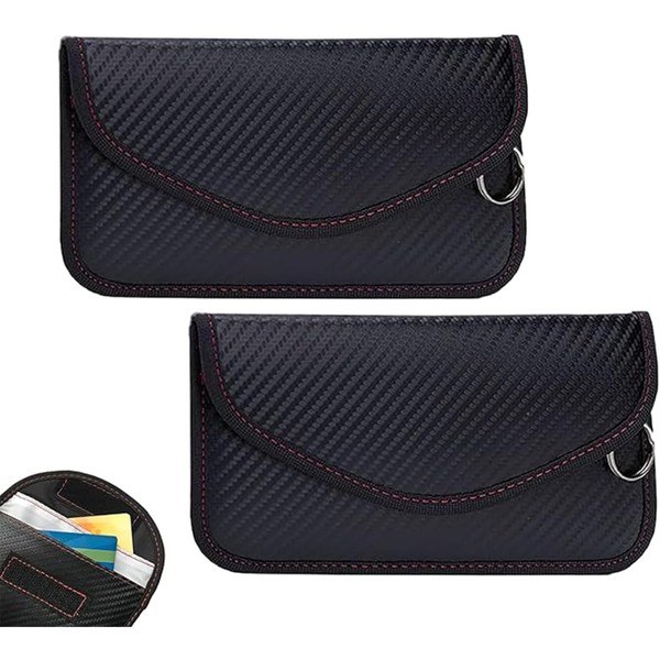 IUHRIE 2 pieces, keyless go protection, car key case box,