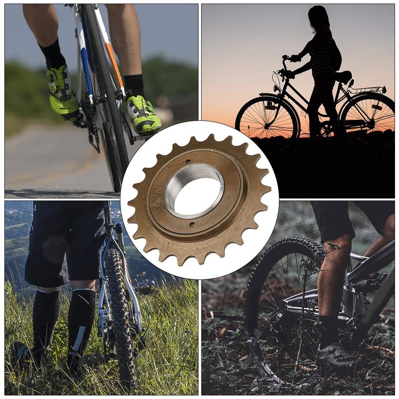 Bicycle Freewheel, Bicycle 22 Teeth Freewheel High Precision Internal Thread