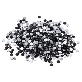 PATIKIL SS6 1440 Pieces Rhinestones for Crafts and Rhinestones for Crafts, Costumes, Make-Up (Black)