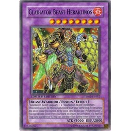 Gladiator Beast Heraklinos - TDGS-ENSE2 - The Duelist Genesis - Super Rare - Limited Edition