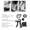 5Pcs Grip Strengthener Trainer Kit Hand Exercise Ball Finger Trainer