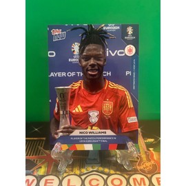Nico Williams -  Player of the Match - EURO 2024 TOPPS NOW Card 60