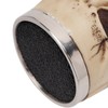 Barber Scissors Holder Skull Shape Stainless Steel Resin Removable Stylish