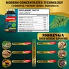 2 Packs Moringa Capsules, 4 Months Supply with Turmeric, Ashwagandha,