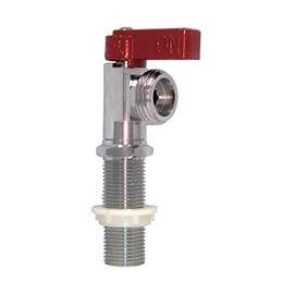 American Valve WM75LQTR 1/2" Washing Machine Valve, 1/2-Inch, Red