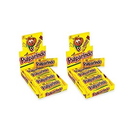 Pulparindo, Hot and Salted Tamarind Candy by De la Rosa, Original Flavour- 2x280gr (40 Units)