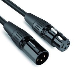 LFHUKEJI XLR Male to Female Microphone Cable Balanced 3 PIN 9.8FT