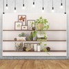 Xiaoterna 7x5ft Modern Bookshelf Backdrop Modern Living Room Office Photography