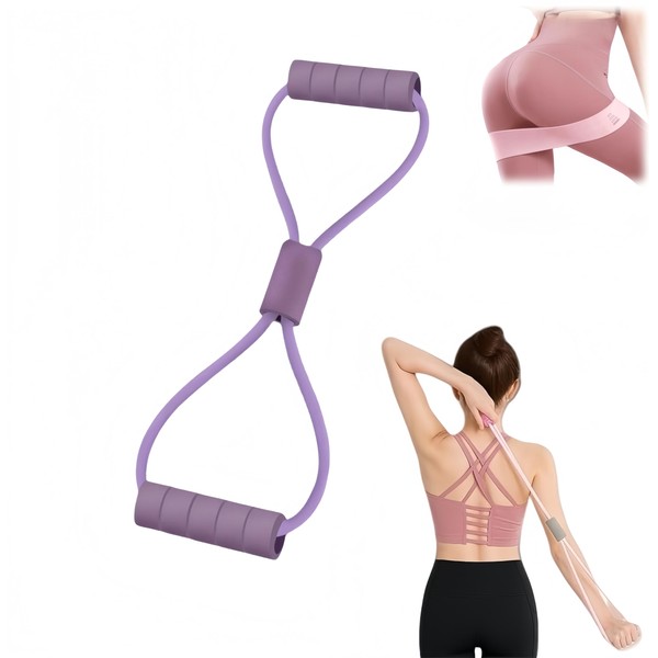 Figure 8 Resistance Band Set, with Hip Elastic Band, Yoga