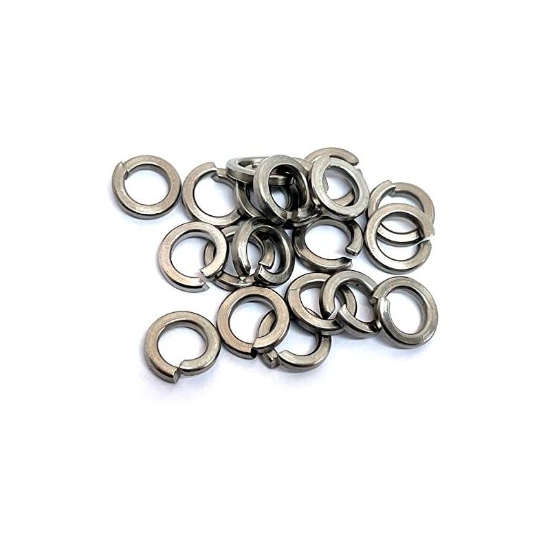 M5 Spring Washer DIN7980, Square section, A4 (316) Stainless Steel