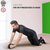 Ultrasport Abdominal Trainer AB Roller / AB Trainer incl. Knee