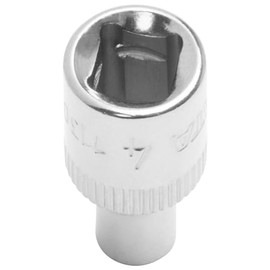 6 Stück SATA Steckschlüsseleinsatz, 6-kant, 3.5 mm ST11301SC (1/4' Stecknuss Nuss Einsatz) Antrieb: 1/4 '/Arbeitsbereich: Metrisch, Design reduziert die Abrundung des Schraubenkopfes