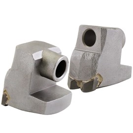 2 Pack Forestry Mulcher Teeth Carbide Compatible with FAE Cat Type C/3 Aftermarket