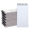 Juvale Reporters Notebook Pack - Top-Bound Notebook & Steno Pad