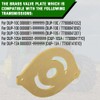 For DUP-10 DUP-13 Hydrostatic Transmission Brass Valve Plate - 1PC