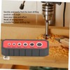 gernie Handheld Drill Guide Round Pipe Jig Steel Bushings Positioner