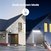 Olafus 120W Plug in Flood Lights Dusk to Dawn LED