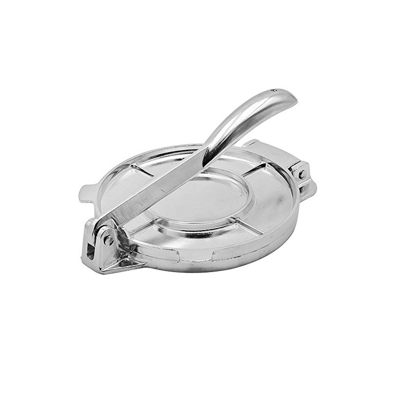 Commercial 8" Chrome Heavy Duty Tortilla Press, Each