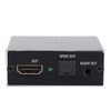Professional Metal Black 4K x 2K HDMI to HDMI Optical