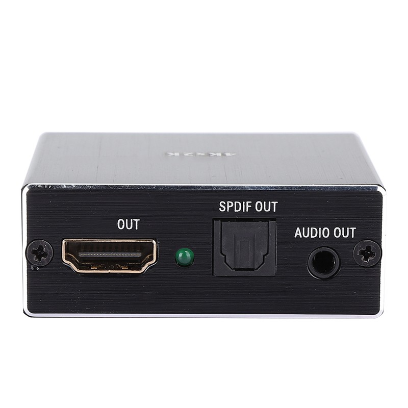 Professional Metal Black 4K x 2K HDMI to HDMI Optical