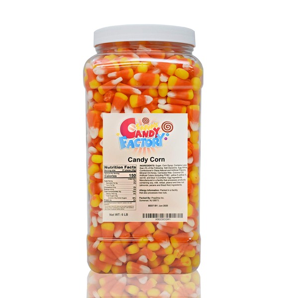 Sarah's Candy Factory Candy Corn in Jar (6 Lbs)