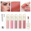 Mysense Liquid Blush, Silky Cream Blush Stick for Cheek Soft