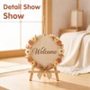 RAHHLIZS 5PCS Unfinished Wooden Discs for Crafts, 8In Round Wooden