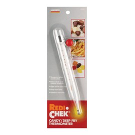 Maverick Housewares Redi-Chek Candy and Deep Fry Thermometer, Red