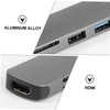 DOITOOL 5 Port USB Hub -c to USB 3.0 Adapter