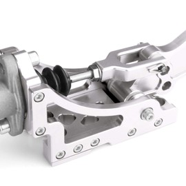 EZAUTO WRAP Silver Hydraulic Racing Hand E Brake Drift Rally Drifting Handbrake Aluminium Lever HB05