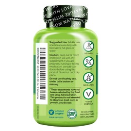 NATURELO Vitamin D - 2500 IU - Plant Based from Lichen - Natural D3 Supplement for Immune System, Bone Support, Joint Health - Vegan - Non-GMO - Gluten Free - 180 Capsules
