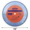 Yolan 10-Inch Aluminum Cutting Circular Saw Blade, 100T Carbide Tipped