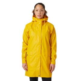 Helly Hansen Women's Moss Rain Coat, 344 Essential Yellow, M