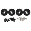 4 Pcs 1/10 RC Snow Tires Set with Wheels Strong